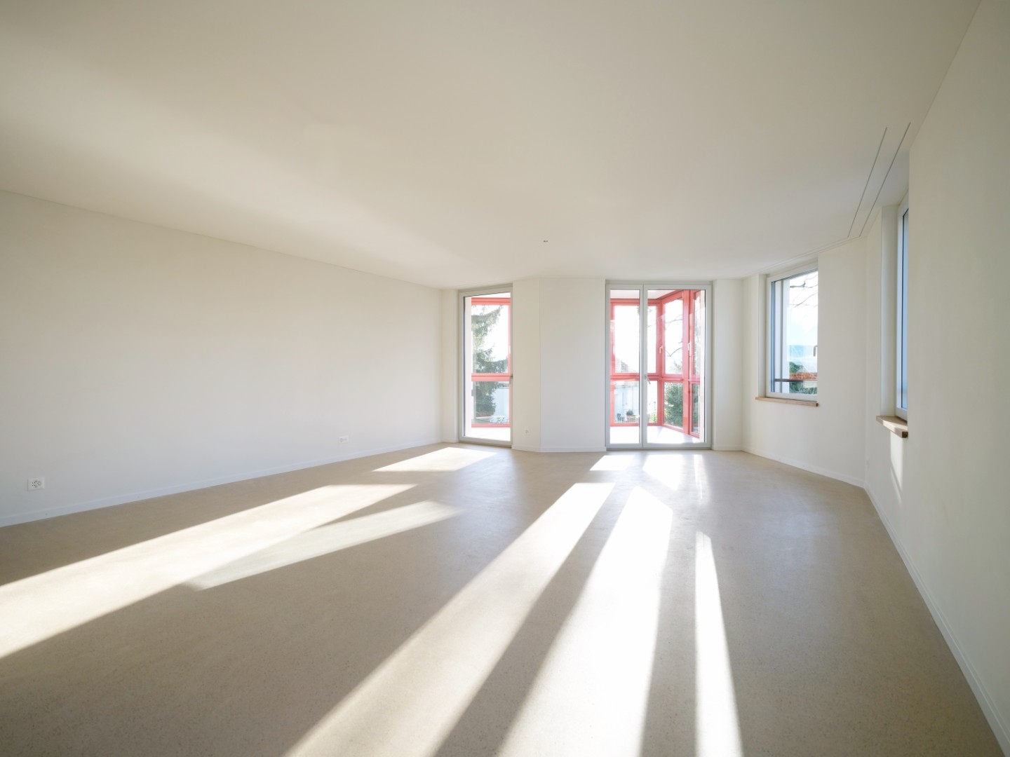 Wohnzimmer Zugang Wintergarten