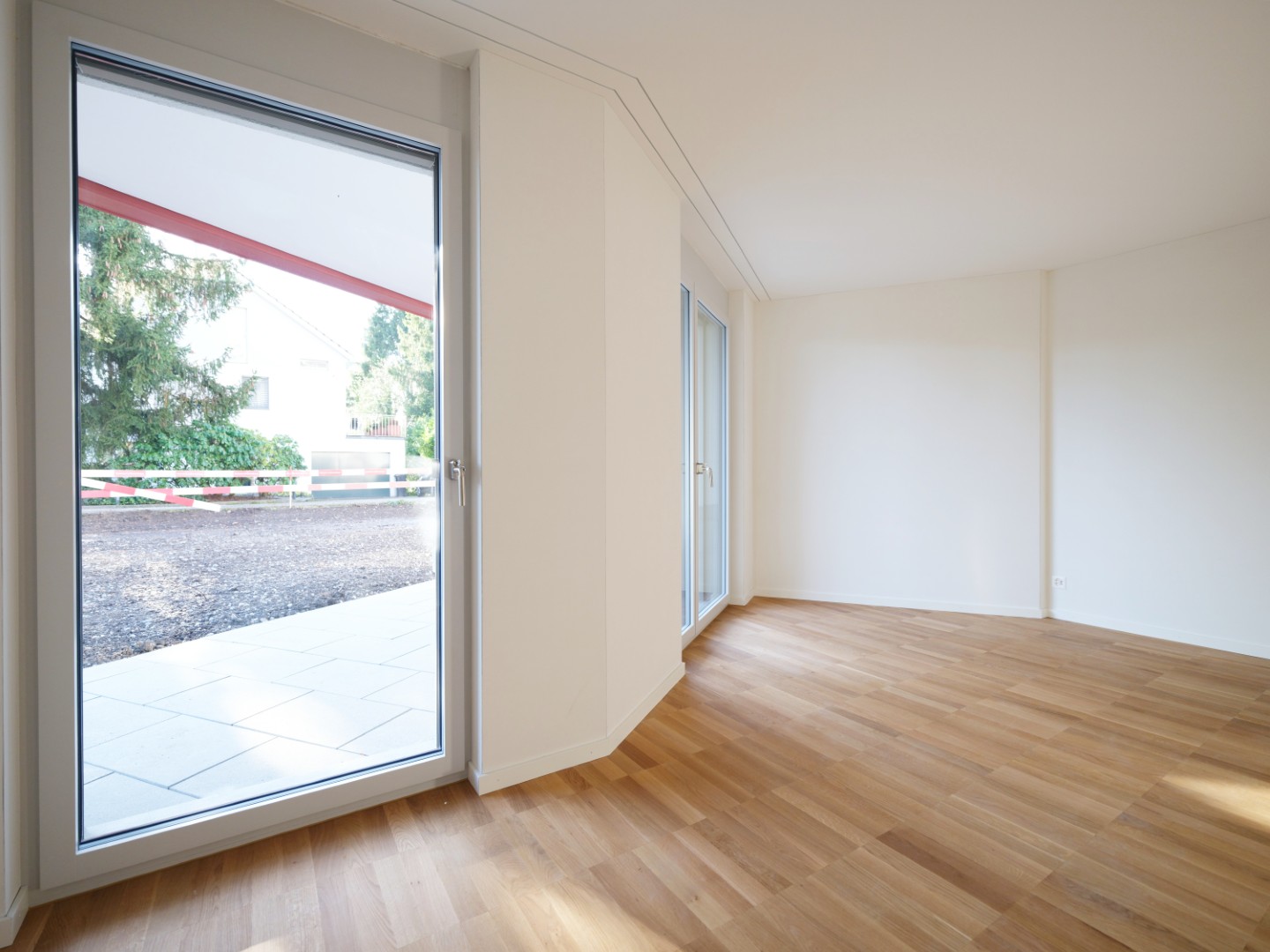 Arbeitszimmer Aussicht auf Garten