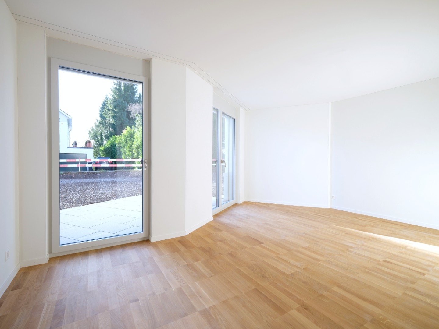 Arbeitszimmer Aussicht auf Garten